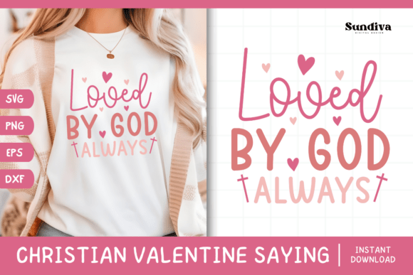 Celebrate Love and Faith: Christian Valentine s Day Quote SVG 3 Graphics