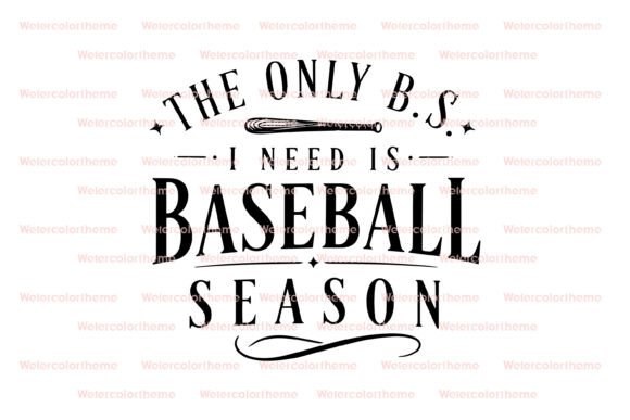 Funny Baseball Quote SVG for Graphics and Crafts