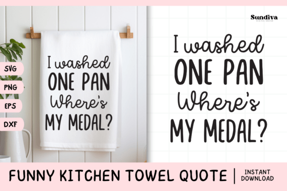 Funny Dish Kitchen Towel Quote SVG 14: A Graphics & Crafts Review