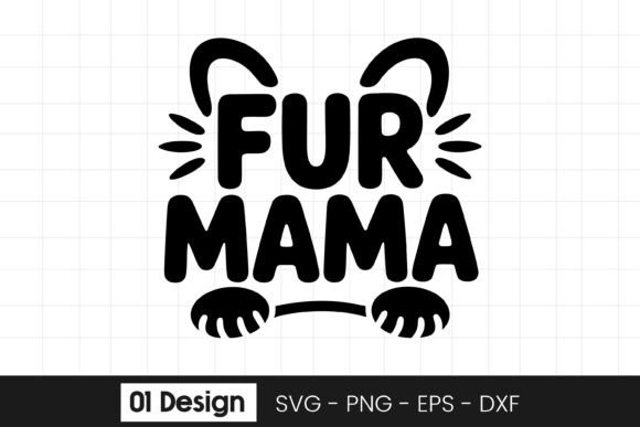 Fur Mama Funny Pet Lover Quote SVG PNG Review