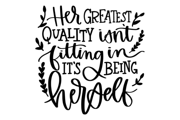 Girl Power Quote SVG Review for Real Embroidery
